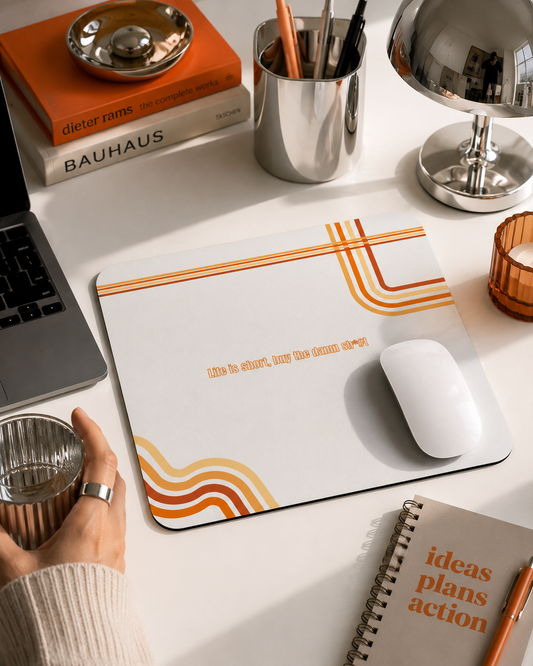 Tapis de souris Life Is Short – Juice