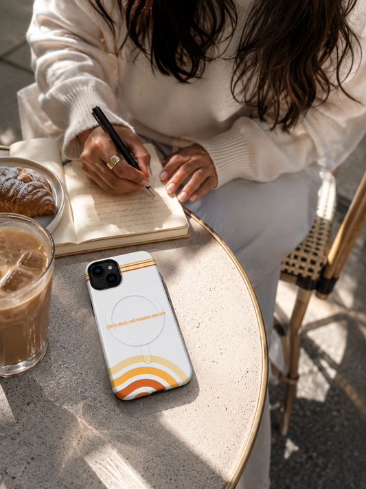 Coque iPhone MagSafe Life Is Short – Juice