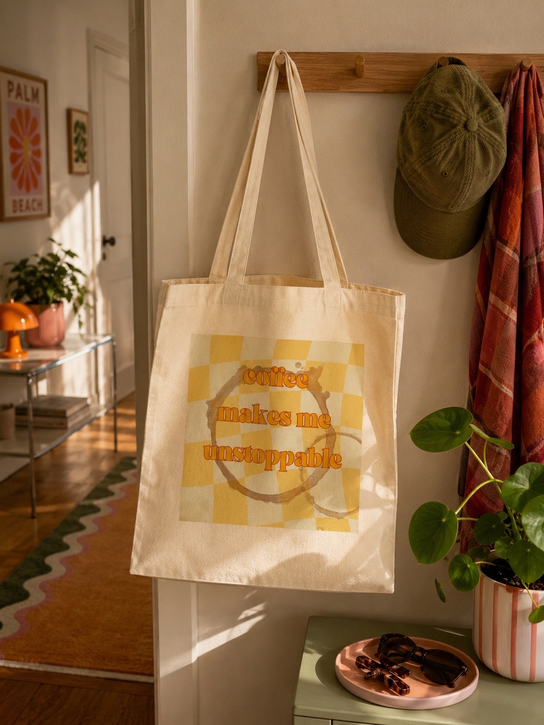 Tote Bag Coffee Makes Me Unstoppable – Juice