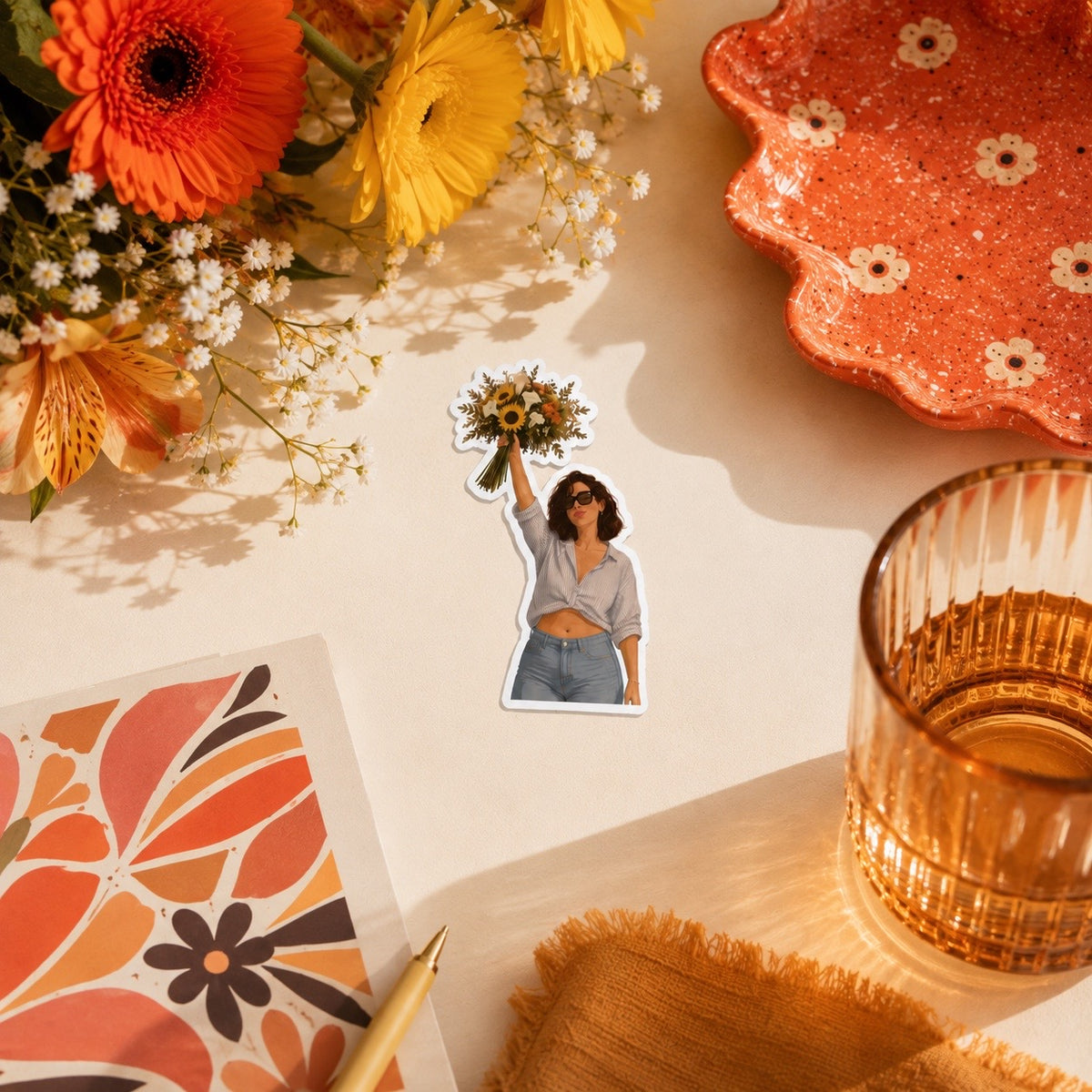 Sticker Flowers & Feelings – Golden Hours