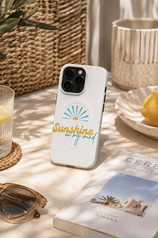 Coque iPhone MagSafe Sunshine on My Mind – Océan