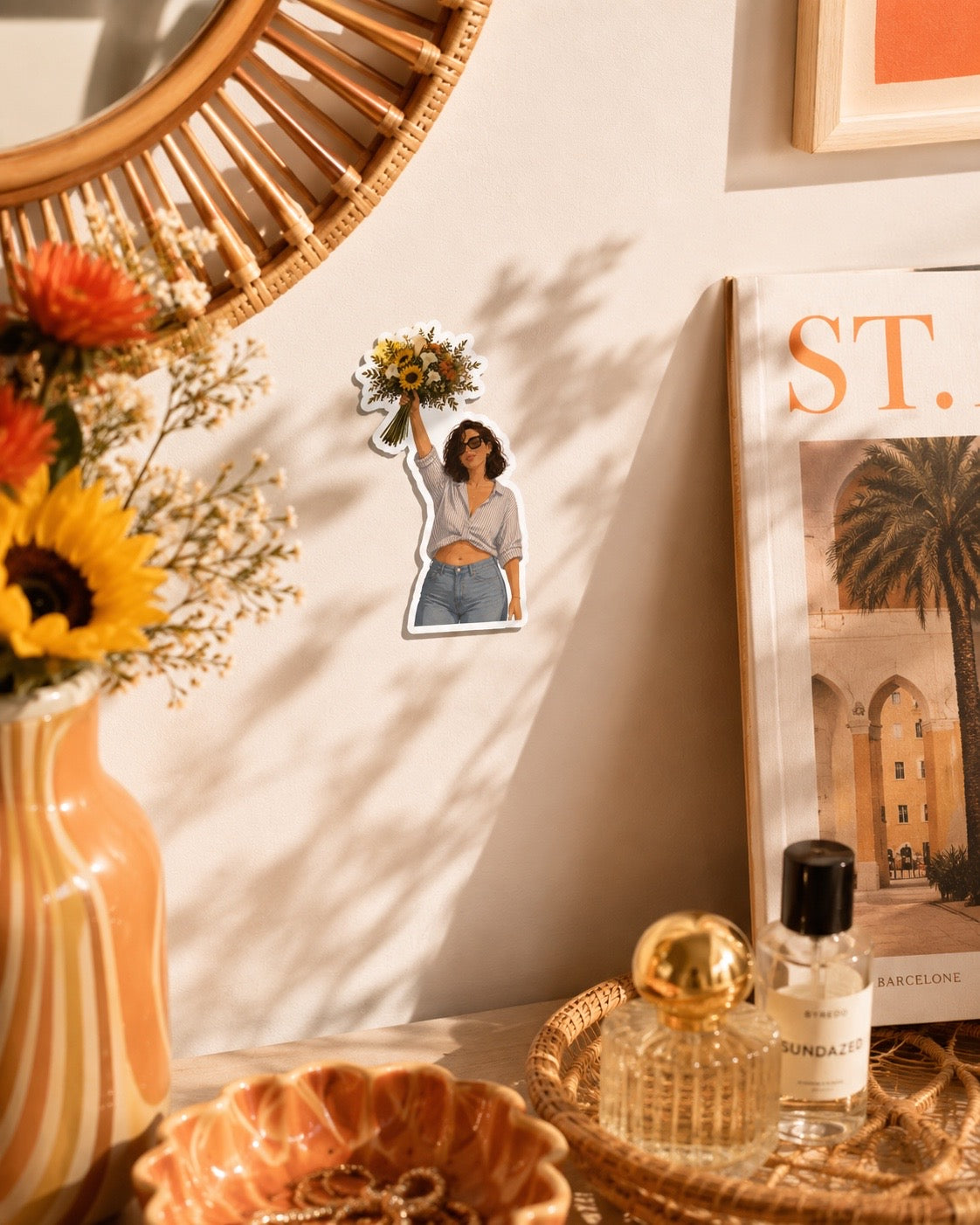Sticker Flowers & Feelings – Golden Hours