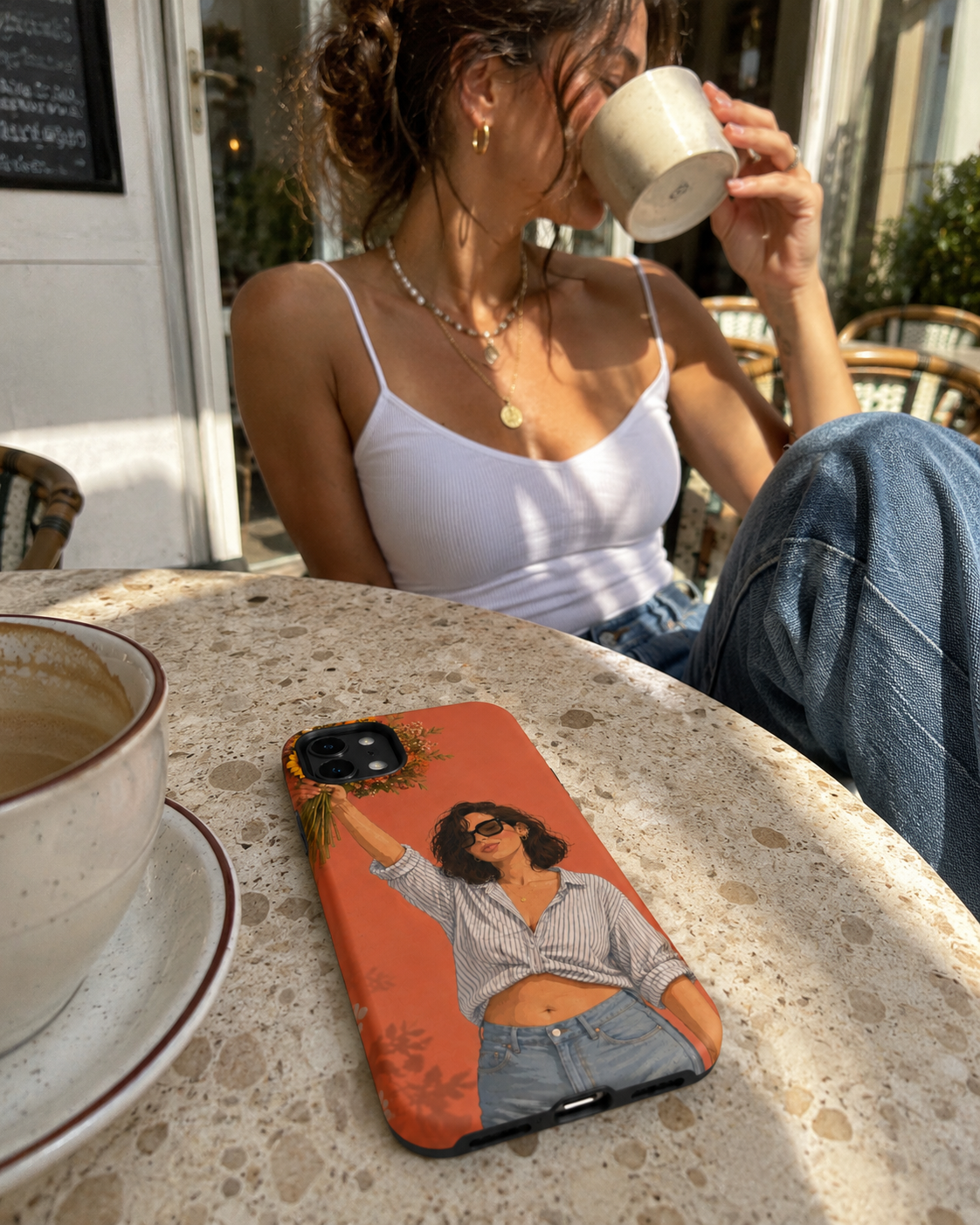 Coque MagSafe Flowers & Feelings – Golden Hours