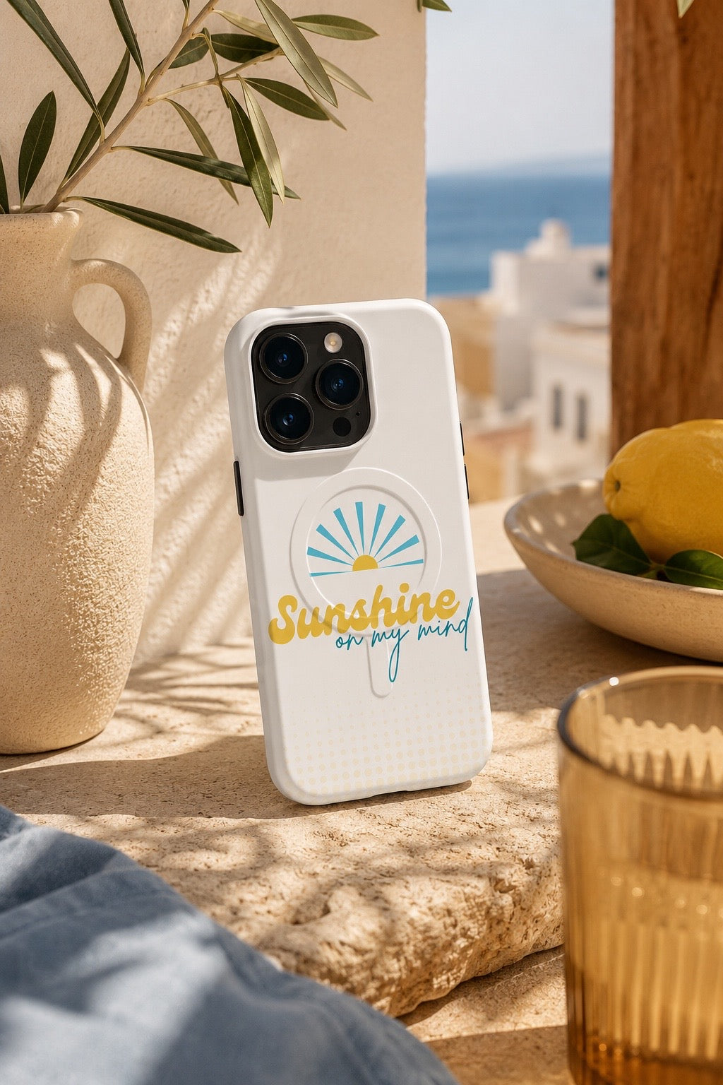 Coque iPhone MagSafe Sunshine on My Mind – Océan