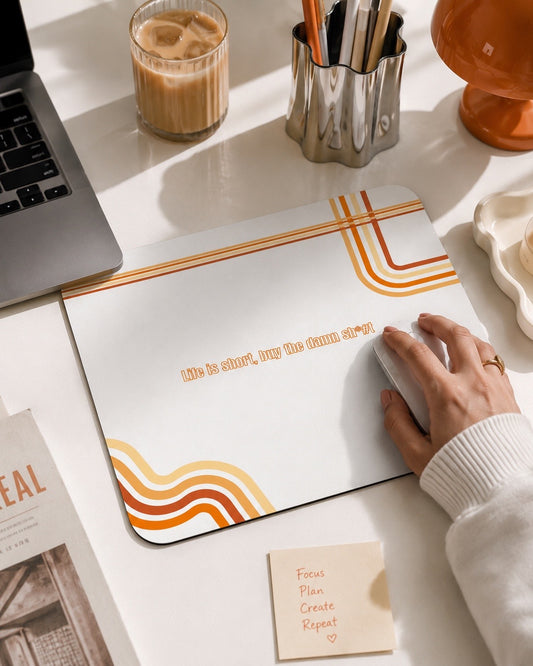 Tapis de souris Life Is Short – Juice