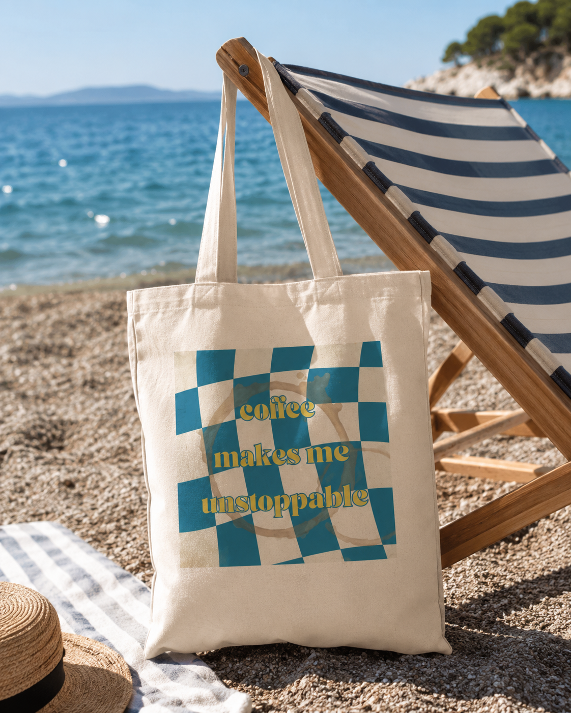 Tote Bag Coffee Makes Me Unstoppable – Ocean