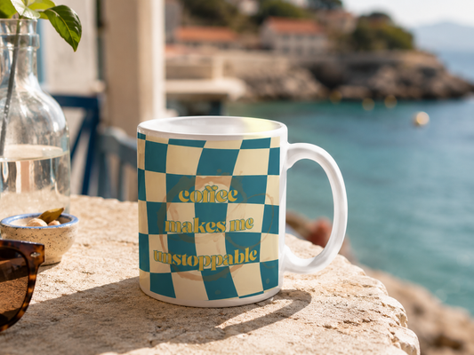 Mug Coffee Makes Me Unstoppable – Ocean